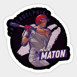 Nick Maton Philadelphia Dots Sticker